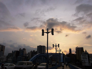 駒形橋（夕方）